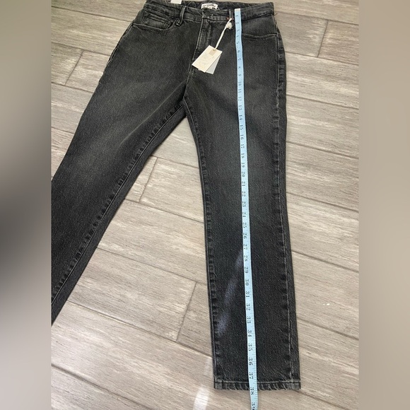 Good American GOOD CLASSIC JEANS GCTP602BT BLACK159 Sz 6/28 - Picture 11 of 12